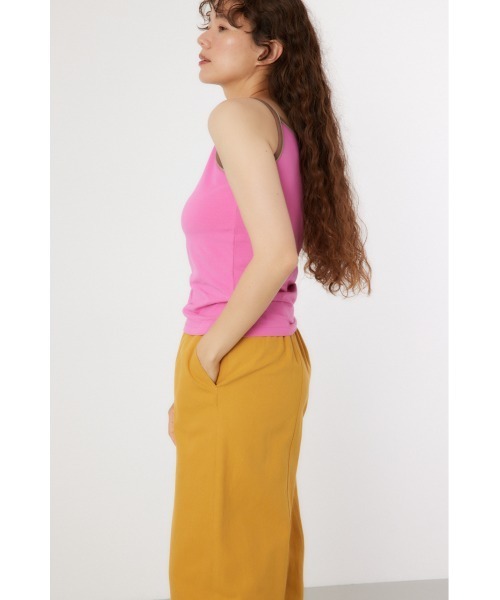 RODEO CROWNS WIDE BOWL（ロデオクラウンズワイドボウル）の「シリコンポイントキャミソール（キャミソール・レディース・ブルー/ピンク/ブラウン・FREE）」の9枚目の写真