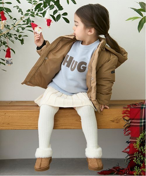 petit main（プティマイン）の「2wayルーズソックス（ソックス/靴下・キッズ・ベージュ/オフホワイト/グレー・S/M/L）」の19枚目の写真