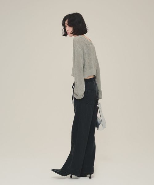 eL（エル）の「【eL】5G Paper Like Pullover/143953（ニット/セーター