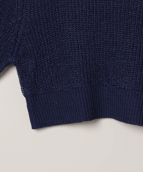 新品タグ付　【eL】5G Paper Like Pullover/143953 eL（エル）の「【eL】5G Paper Like Pullover/143953（ニット/セーター