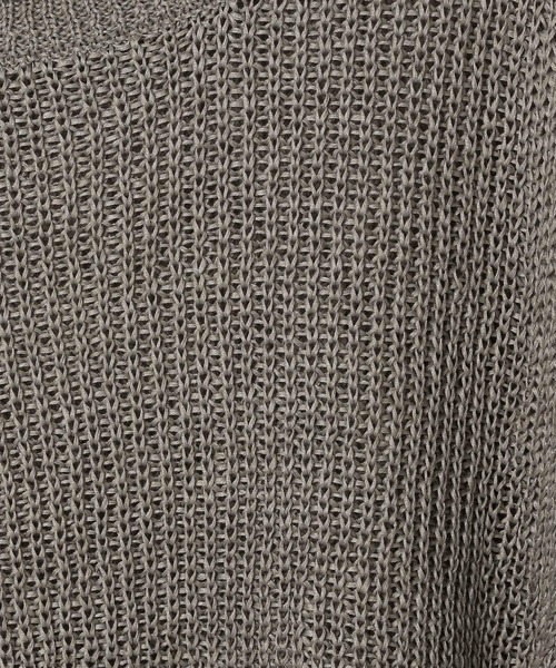 eL（エル）の「【eL】5G Paper Like Pullover/143953（ニット/セーター・レディース・グレー/ネイビー・FREE）」の22枚目の写真