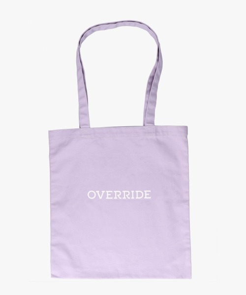 OVERRIDE(オーバーライド)の「SANLEMO X OVERRIDE TOTE BAG / オーバーライド(トートバッグ・レディース・ライトブルー/ライトパープル・FREE)」の5枚目の写真