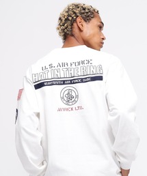 AVIREX | LONGSLEEVE T-SHIRT "HAT IN THE RING" / 長袖Tシャツ "ハット イン ザ リング" / AVIREX / アヴィレックス(Tシャツ/カットソー)
