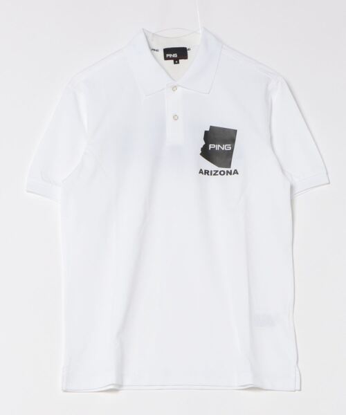 【セール】【PING APPAREL】ストレッチカノコ半袖ポロシャツ ＜EARLY AUTUMN＞ (MENS)（ポロシャツ）｜PING（ピン）