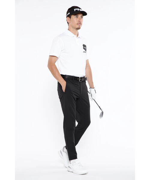 【セール】【PING APPAREL】ストレッチカノコ半袖ポロシャツ ＜EARLY AUTUMN＞ (MENS)（ポロシャツ）｜PING（ピン）