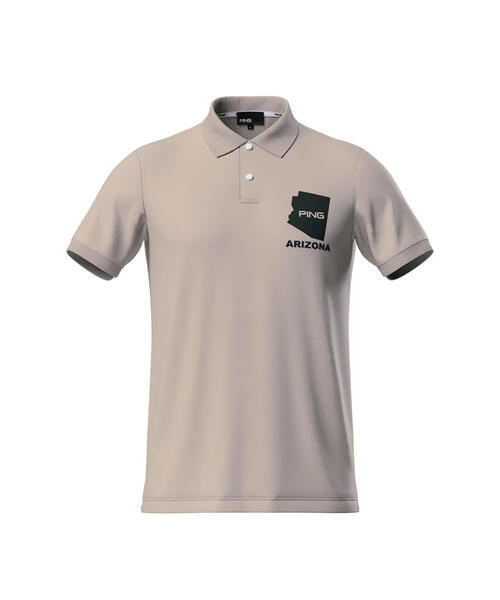 【セール】【PING APPAREL】ストレッチカノコ半袖ポロシャツ ＜EARLY AUTUMN＞ (MENS)（ポロシャツ）｜PING（ピン）