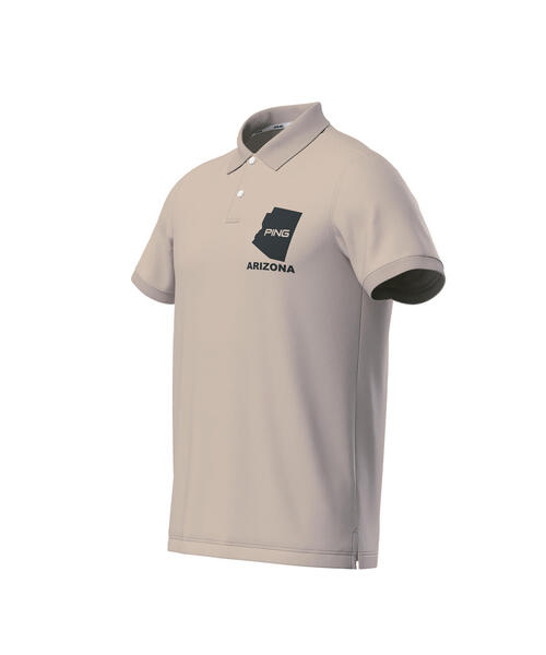 【セール】【PING APPAREL】ストレッチカノコ半袖ポロシャツ ＜EARLY AUTUMN＞ (MENS)（ポロシャツ）｜PING（ピン）