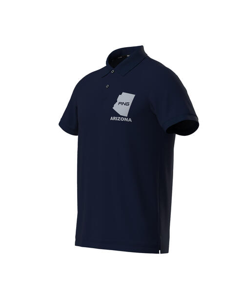 【セール】【PING APPAREL】ストレッチカノコ半袖ポロシャツ ＜EARLY AUTUMN＞ (MENS)（ポロシャツ）｜PING（ピン）