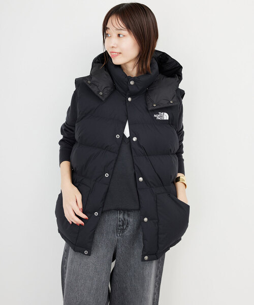 THE NORTH FACE(ザノースフェイス)の「THE NORTH FACE / ザ ノースフェイス CAMP Sierra Vest ND92231(ダウンベスト・レディース・ブラック・MEDIUM)」の6枚目の写真