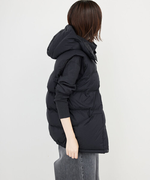 THE NORTH FACE(ザノースフェイス)の「THE NORTH FACE / ザ ノースフェイス CAMP Sierra Vest ND92231(ダウンベスト・レディース・ブラック・MEDIUM)」の7枚目の写真