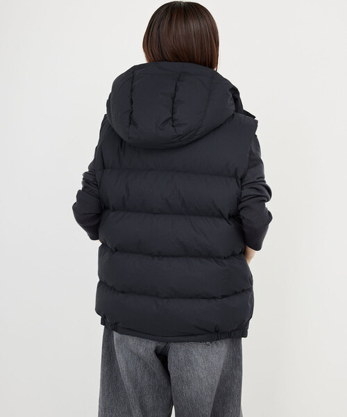 THE NORTH FACE(ザノースフェイス)の「THE NORTH FACE / ザ ノースフェイス CAMP Sierra Vest ND92231(ダウンベスト・レディース・ブラック・MEDIUM)」の9枚目の写真