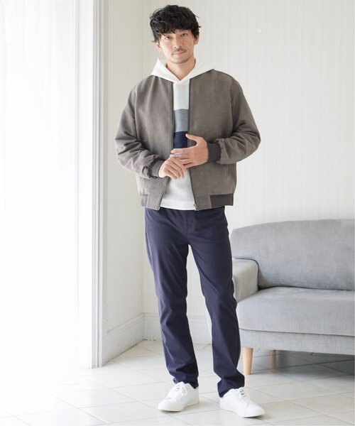 ikka（イッカ）の「フェイクスエードブルゾン（ブルゾン・メンズ・ベージュ/ブラック/スモークグレー・XL/L/M/S）」の16枚目の写真