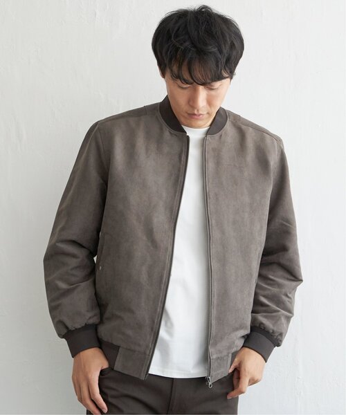 ikka（イッカ）の「フェイクスエードブルゾン（ブルゾン・メンズ・ベージュ/ブラック/スモークグレー・XL/L/M/S）」の19枚目の写真