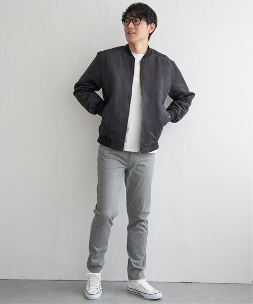 ikka（イッカ）の「フェイクスエードブルゾン（ブルゾン・メンズ・ベージュ/ブラック/スモークグレー・XL/L/M/S）」の22枚目の写真