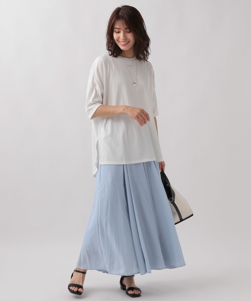 セール】＜レギュラー／低身長サイズ＞艶フレアスカート/136360