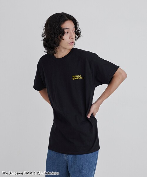 The Simpsons（ザ・シンプソンズ）の「THE SIMPSONS / ROCK STANLEY（ロックスタンレー）別注プリントTシャツ（Tシャツ/カットソー・メンズ・ワインレッド/ホワイト/ブラック/ダークブラウン・M/L/XL）」の15枚目の写真