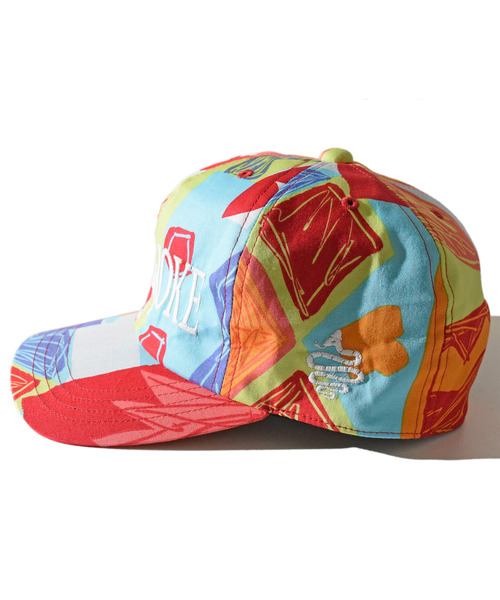 ALDIES（アールディーズ）の「L&J Cap / ラブアンドジョークキャップ（キャップ・メンズ・レッド/パープル/マルチ・FREE）」の4枚目の写真