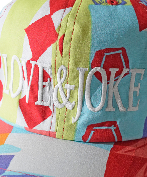 ALDIES（アールディーズ）の「L&J Cap / ラブアンドジョークキャップ（キャップ・メンズ・レッド/パープル/マルチ・FREE）」の6枚目の写真