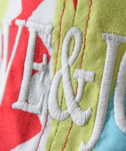 ALDIES（アールディーズ）の「L&J Cap / ラブアンドジョークキャップ（キャップ・メンズ・レッド/パープル/マルチ・FREE）」の7枚目の写真