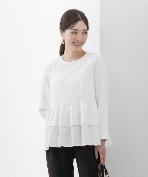 【週末限定価格:新品未使用】SONO バック切り替え七分袖カットソー ROCOCO（ロココ） 鹿の子 7分袖Tシャツ / メンズ トップス カットソー