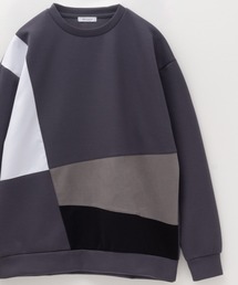 URBAN COLLECTION エアスムージー切替クルーネックプルオーバー