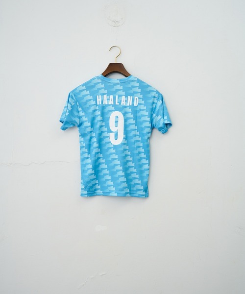 Auntie Rosa（アンティローザ）の「【ジュニア】マンチェスターシティ　プレイヤーズドライTシャツBLU（Tシャツ/カットソー・キッズ・A/C/B・120/130/140/150/160）」の8枚目の写真