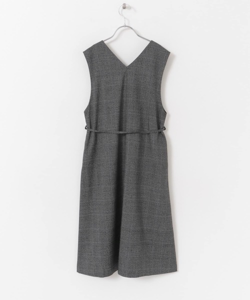 URBAN RESEARCH DOORS（アーバンリサーチドアーズ）の「『親子リンク』『WEB/一部店舗限定』『UR TECH』ツイルジャンパースカート(KIDS)（ジャンパースカート・キッズ・チェック/モカ・150）」の20枚目の写真