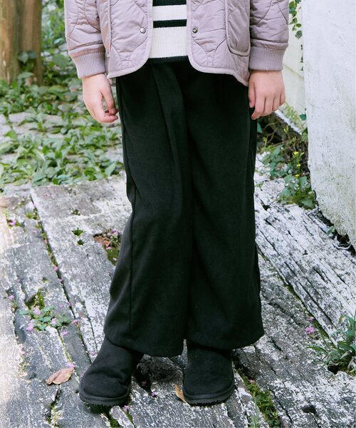 ikka（イッカ）の「レースアップワイドパンツ（120~160cm）（その他パンツ・キッズ・ブラウン系その他/ブルー/ライトグレー/ブラック・120/130/140/150/160）」の12枚目の写真