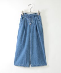 ikka | レースアップワイドパンツ（120~160cm）(その他パンツ)