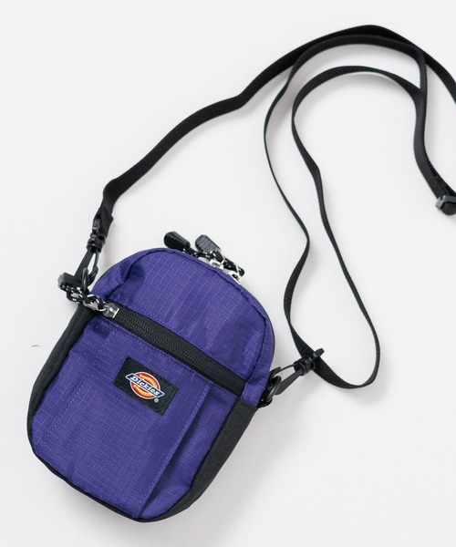 Dickies(ディッキーズ)の「★Dickies(ディッキーズ)★RIPSTOP MT QUICK SHOULDER(ショルダーバッグ・レディース・パープル/チャコールグレー/ブラック・FREE)」の1枚目の写真