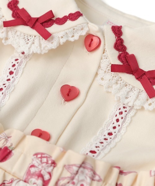 coeur a coeur（クーラクール）の「coeur a coeur ドッキングワンピース（ワンピース・キッズ・サックスブルー/アイボリー・110cm/100cm/90cm）」の18枚目の写真