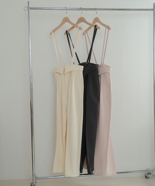 Bab（バブ）の「2WAYハイウエストスラックス（スラックス・レディース・ピンク/アイボリー/チャコールグレー・M/S/L）」の7枚目の写真