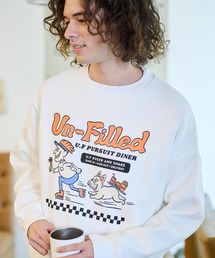 UN-FILLED（アンフィルド）の「msw1589- 90s DINER DASH BIG CREW SWEAT スウェット（スウェット）」