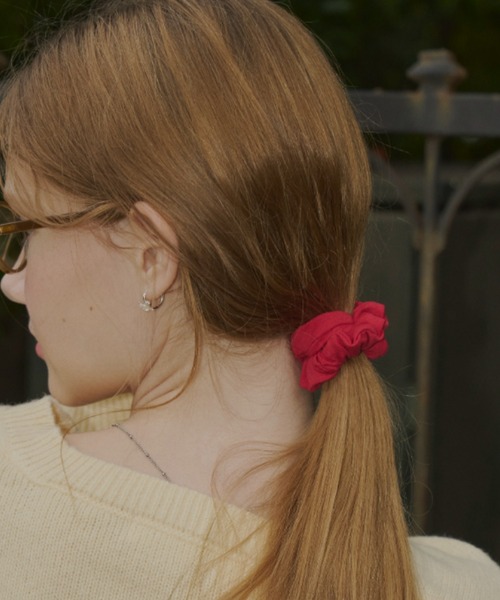 GIUNON(ジウノン)の「cotton charm mini chouchou / コットンチャームミニシュシュ(シュシュ・レディース・アイボリー/ブラック/グレー/レッド・FREE)」の20枚目の写真