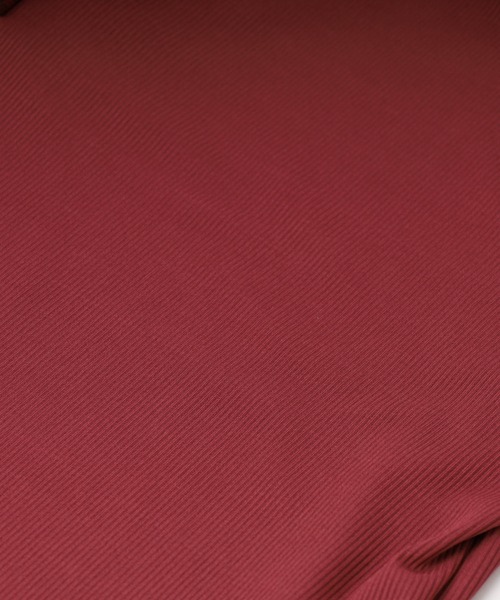 URBAN CHERRY(アーバンチェリー)の「ショルダーフリルリブトップス(Tシャツ/カットソー・キッズ・ブルー/オレンジ/ブラウン・100cm/110cm/120cm/130cm)」の20枚目の写真