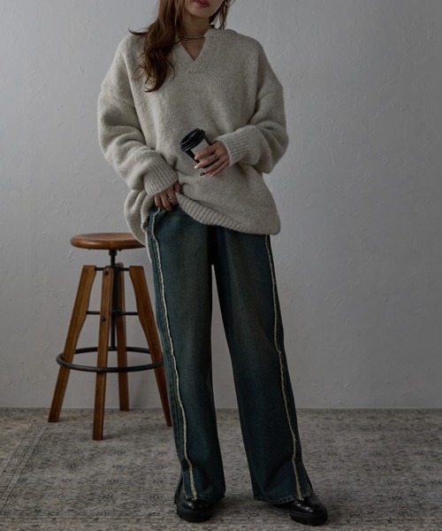 model：158cm 着用サイズ：FREE