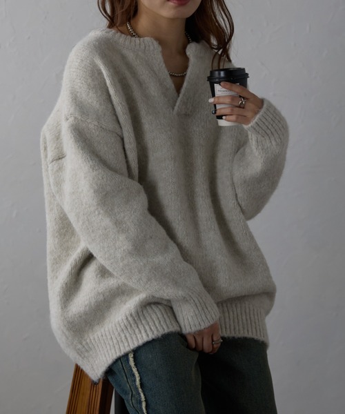 model：158cm 着用サイズ：FREE
