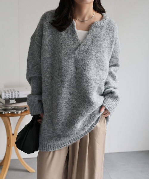 model：156cm 着用サイズ：FREE