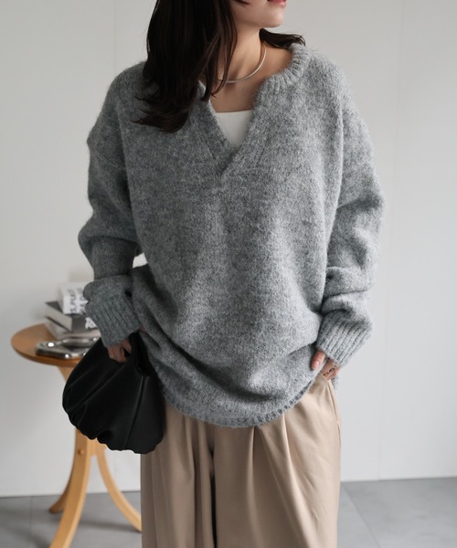 model：156cm 着用サイズ：FREE