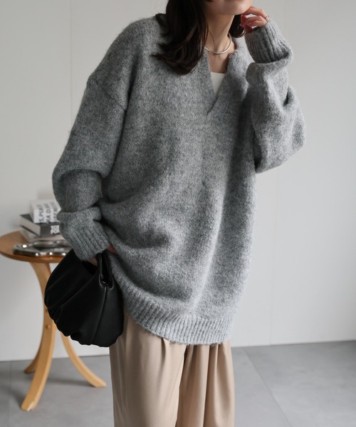 model：156cm 着用サイズ：FREE