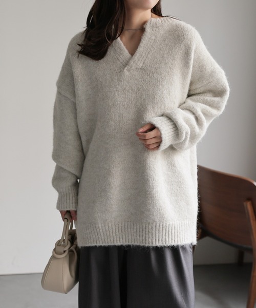 model：156cm 着用サイズ：FREE