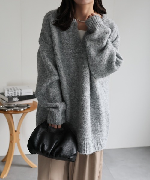 model：156cm 着用サイズ：FREE
