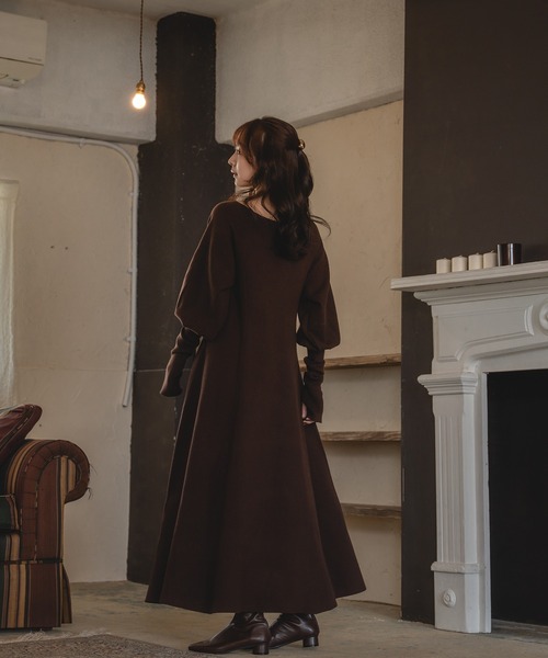 セール】shaggy bolero set volume sleeve onepiece / シャギーボレロ