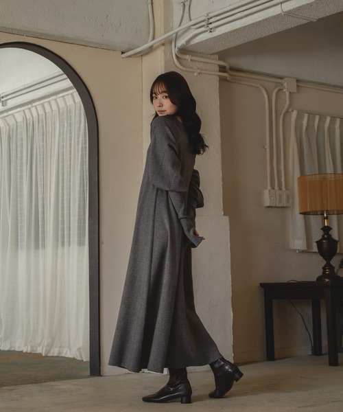 セール】shaggy bolero set volume sleeve onepiece / シャギーボレロ