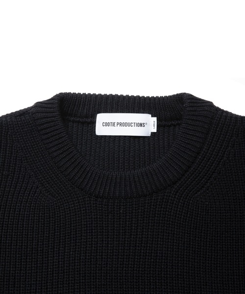 sc-2887) COOTIE リブ ステッチ クルーネックセーター sc-2887) COOTIE リブ ステッチ クルーネックセーター