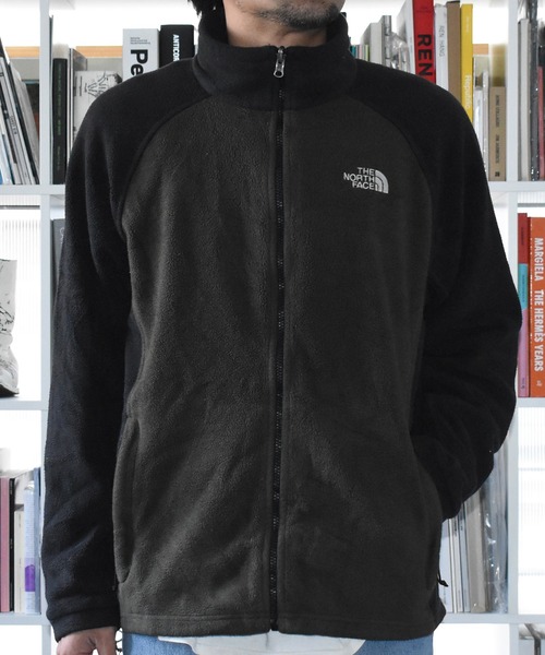 US企画 ノースフェイス セーター フリース ジャケット メンズ S 古着 The North face アウトドア フルジップ ジャンパー ブルゾン 裏ボア