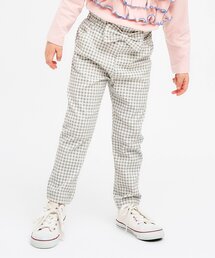 apres les cours | 【WEB限定】ウエストリボンニットツイルパンツ(その他パンツ)