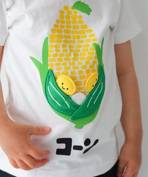 CHEEK ROOM（チークルーム）の「CHEEK ROOM/チークルーム コーンTシャツ（Tシャツ/カットソー・キッズ・ピンク/グリーン/ベージュ系その他6・90cm/100cm/110cm/120cm/130cm/80ｃｍ）」の6枚目の写真