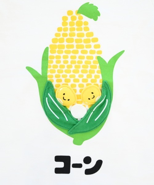 CHEEK ROOM（チークルーム）の「CHEEK ROOM/チークルーム コーンTシャツ（Tシャツ/カットソー・キッズ・ピンク/グリーン/ベージュ系その他6・90cm/100cm/110cm/120cm/130cm/80ｃｍ）」の10枚目の写真