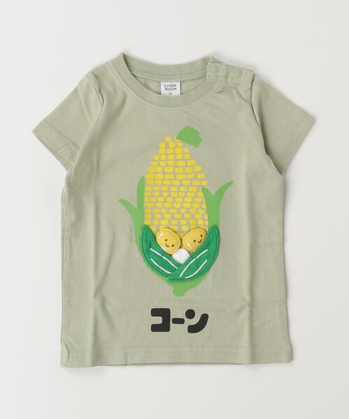 CHEEK ROOM（チークルーム）の「CHEEK ROOM/チークルーム コーンTシャツ（Tシャツ/カットソー・キッズ・ピンク/グリーン/ベージュ系その他6・90cm/100cm/110cm/120cm/130cm/80ｃｍ）」の15枚目の写真